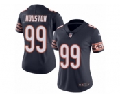 Women's Nike Chicago Bears #99 Lamarr Houston Limited Navy Blue Rush NFL Jersey