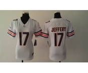 nike women nfl jerseys chicago bears #17 alshon jeffery white[nike]