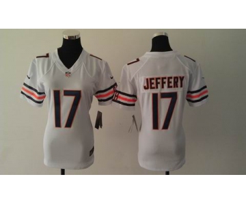 nike women nfl jerseys chicago bears #17 alshon jeffery white[nike]