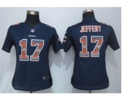 nike women nfl jerseys chicago bears #17 jeffery blue[Strobe Limited]