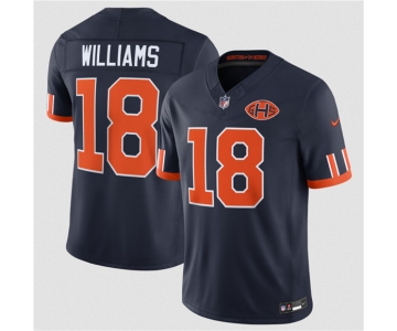 Youth Chicago Bears #18 Caleb Williams Navy 2026 F.U.S.E. Rivalries Collection Limited Football Stitched Jersey