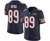 Youth Chicago Bears #89 Mike Ditka Navy Blue Team Color 100th Season Limited Football Jersey