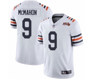 Youth Chicago Bears #9 Jim McMahon White 100th Season Limited Football Jersey