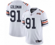 Youth Chicago Bears #91 Eddie Goldman White 100th Season Limited Football Jersey
