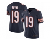 Youth Nike Chicago Bears #19 Eddie Royal Limited Navy Blue Rush NFL Jersey