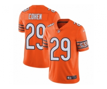 Youth Nike Chicago Bears #29 Tarik Cohen Vapor Untouchable Limited Orange Rush NFL Jersey