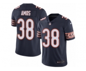 Youth Nike Chicago Bears #38 Adrian Amos Limited Navy Blue Rush NFL Jersey