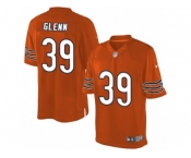 Youth Nike Chicago Bears #39 Jacoby Glenn Limited Orange Alternate NFL Jersey