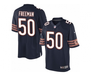 Youth Nike Chicago Bears #50 Jerrell Freeman Limited Navy Blue Team Color NFL Jersey
