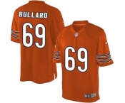 Youth Nike Chicago Bears #69 Jonathan Bullard Limited Orange Alternate NFL Jers