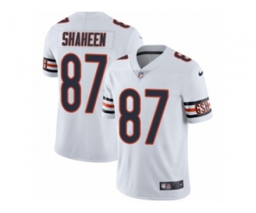 Youth Nike Chicago Bears #87 Adam Shaheen Vapor Untouchable Limited White NFL Jersey