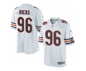 Youth Nike Chicago Bears #96 Akiem Hicks Limited White NFL Jersey