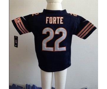 nike kids nfl jerseys chicago bears #22 matt forte blue[nike]