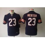 nike youth nfl jerseys chicago bears #23 hester blue[nike limited]