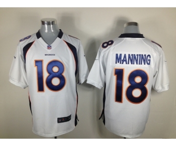 nike nfl jerseys denver broncos #18 manning white[game]