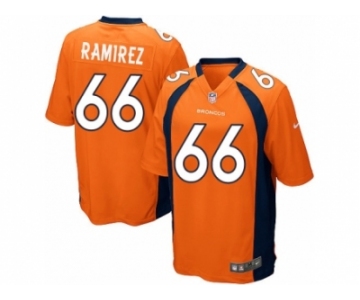 nike nfl jerseys denver broncos #66 manny ramirez orange [Game]