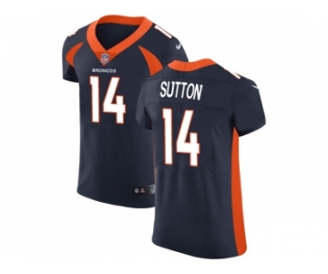 Nike Denver Broncos #14 Courtland Sutton Navy Blue Alternate Men Stitched NFL Vapor Untouchable Elite Jersey
