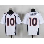 nike nfl jerseys denver broncos #10 sanders white[new Elite][sanders]