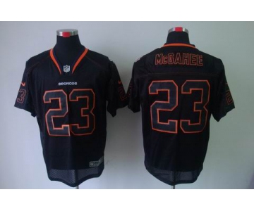 nike nfl jerseys denver broncos #23 mcgahee black[Elite lights out]