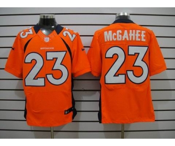 nike nfl jerseys denver broncos #23 mcgahee orange[Elite]
