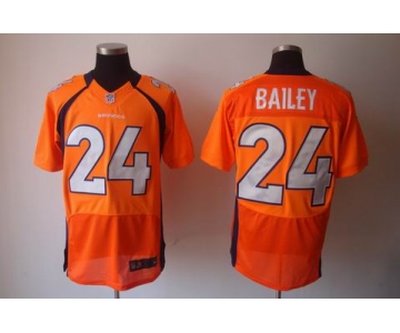 nike nfl jerseys denver broncos #24 bailey orange[elite]