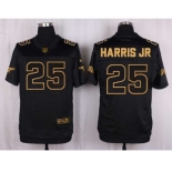 nike nfl jerseys denver broncos #25 harris jr black gold collection[Elite]