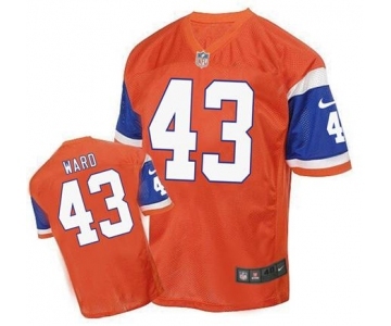 nike nfl jerseys denver broncos #43 ward orange[2016 Elite]