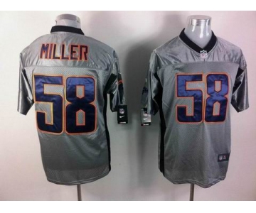 nike nfl jerseys denver broncos #58 miller grey[Elite shadow]