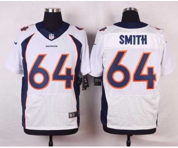 nike nfl jerseys denver broncos #64 smith white[new Elite]