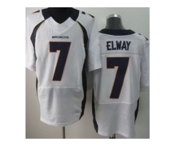 nike nfl jerseys denver broncos #7 john elway white[Elite]