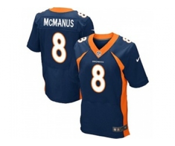 nike nfl jerseys denver broncos #8 brandon mcManus blue[Elite]