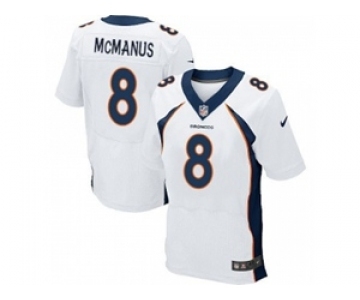 nike nfl jerseys denver broncos #8 brandon mcManus white[Elite]