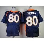 nike nfl jerseys denver broncos #80 thomas blue[new Elite]