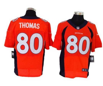 nike nfl jerseys denver broncos #80 thomas orange[new Elite]