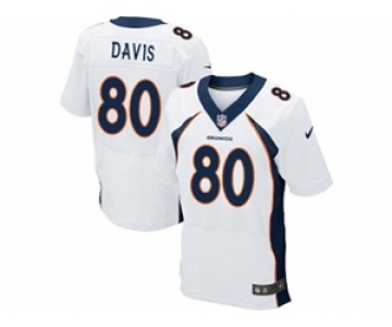 nike nfl jerseys denver broncos #80 vernon davis white[new Elite][davis]
