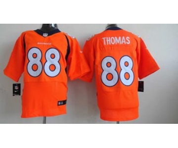nike nfl jerseys denver broncos #88 thomas orange[Elite]