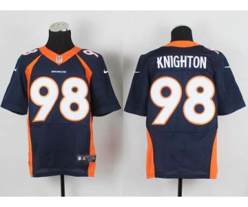nike nfl jerseys denver broncos #98 knighton blue[new Elite][knighton]