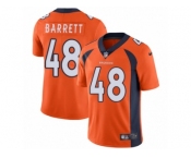 Men Nike Denver Broncos #48 Shaquil Barrett Orange Team Color Vapor Untouchable Limited Player NFL Jersey
