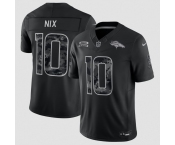 Men's Denver Broncos #10 Bo Nix Black 2026 F.U.S.E. Salute to Service Limited Stitched Football Stitched Jersey