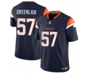 Men's Denver Broncos #57 Dre Greenlaw Navy 2025 F.U.S.E. Alternate Vapor Limited Football Stitched Jersey