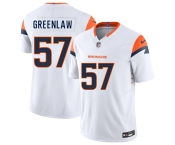 Men's Denver Broncos #57 Dre Greenlaw White 2025 F.U.S.E. Vapor Limited Football Stitched Jersey