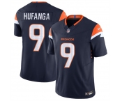 Men's Denver Broncos #9 Talanoa Hufanga Navy 2025 F.U.S.E. Alternate Vapor Limited Football Stitched Jersey
