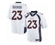 Men's Nike Denver Broncos #23 Devontae Booker Limited White NFL Jersey