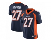 Men's Nike Denver Broncos #27 Steve Atwater Vapor Untouchable Limited Navy Blue Alternate NFL Jersey