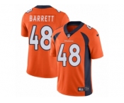 Men's Nike Denver Broncos #48 Shaquil Barrett Vapor Untouchable Limited Orange Team Color NFL Jersey