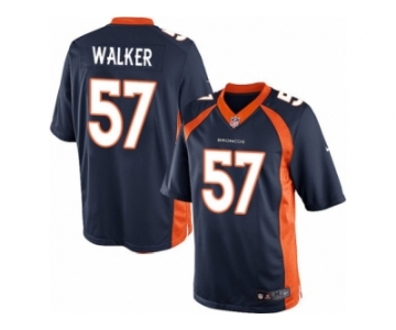 Men's Nike Denver Broncos #57 Demarcus Walker Limited Navy Blue Alternate NFL Jerse