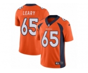 Men's Nike Denver Broncos #65 Ronald Leary Vapor Untouchable Limited Orange Team Color NFL Jersey