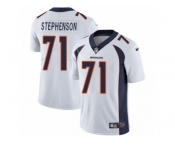 Men's Nike Denver Broncos #71 Donald Stephenson Vapor Untouchable Limited White NFL Jersey
