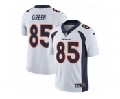 Men's Nike Denver Broncos #85 Virgil Green Vapor Untouchable Limited White NFL Jersey