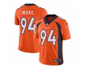 Men's Nike Denver Broncos #94 DeMarcus Ware Vapor Untouchable Limited Orange Team Color NFL Jersey